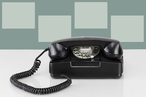 Telefone Modelo Antigo Restaurado Fio Funcionando Exclusivo