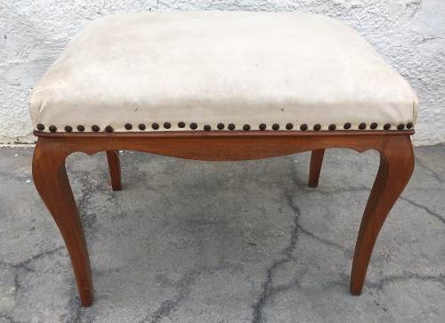 Antiga Banqueta Para Penteadeira Chipandelle Corino