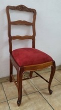 Cadeiras Estilo Chipandelle (6) (2 C/braços E 4 Sem