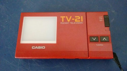 Casio Tv 21 Made In Japan.