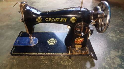 Maquina De Costura Eletrica Crosley 154 Deluxe Antiga