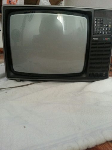 Tv Antiga Philips Com Controle Remoto