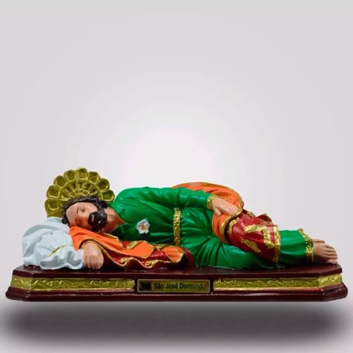 Imagem De São José Dormindo 28 Cm Feito De Borracha
