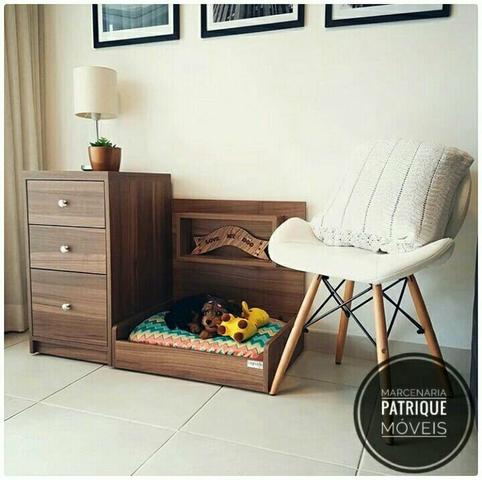 Combo: Cama + Armário Para Pets