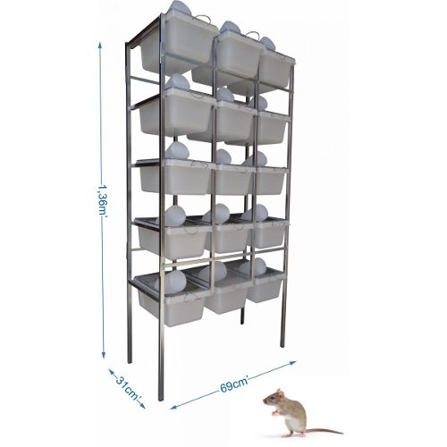 Conjunto 15 Biotério Ratos Camundongos Mercol Hamster N° 1