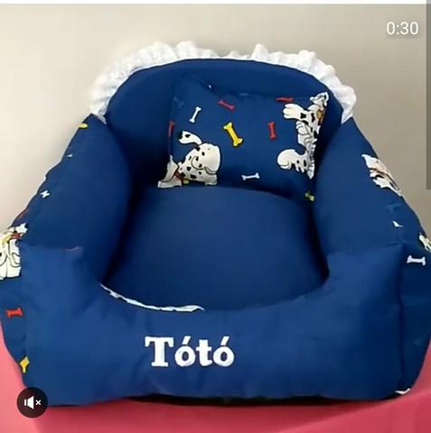 Cama berço p/cães e gatos P M G