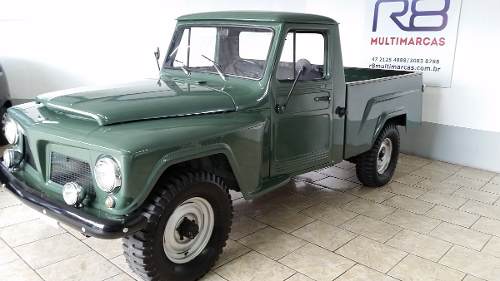 Relíquia Pick - Up Willys x4 6 Cilindros Segundo