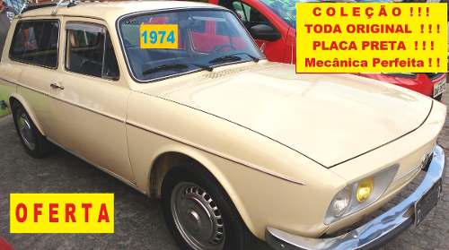 Volkswagen Variant  Coleção Placa Preta