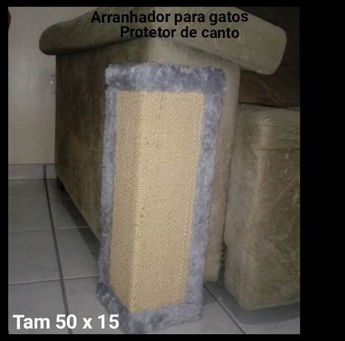 Arranhador Para Gato Protetor De Canto De Sofa Cama 50x15