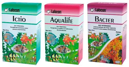 Labcon Kit Medicamentos Para Aquário - Ictio Aqualife