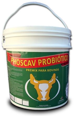 Phoscav Probiótico 50 Kg - Agrocave - Premix Para O Rúmen