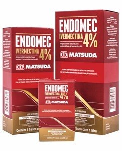 Vermifugo Endomec Ivermectina 4% Matsuda 50ml Set18