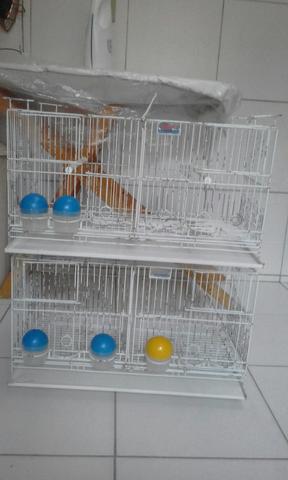 Gaiolas de reprodução trimetal