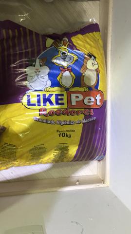 Granulado Higiênico Like Pet para roedores - 10kg