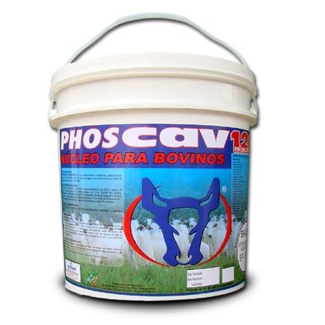 Phoscav 120 - Mineral Para Bovinos Balde 05kg +brinde