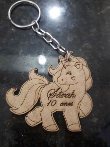 Chaveiro Personalizado Unicornio Moto Princesa Dionossauro