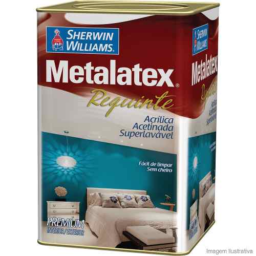 Tinta Metalatex Superlavável Acrílica 18l Branco Sherwin