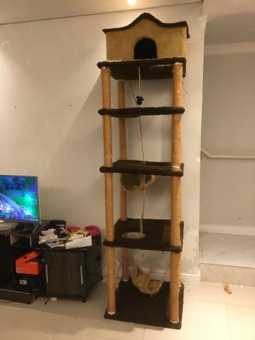 Torre arranhador gato