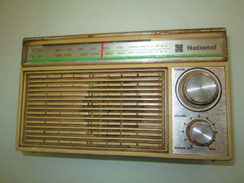 Radio Antigo National Rf- Am Fm Para Colecionador