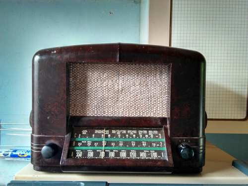 Rádio Antigo Rca Valvulado Funcionando