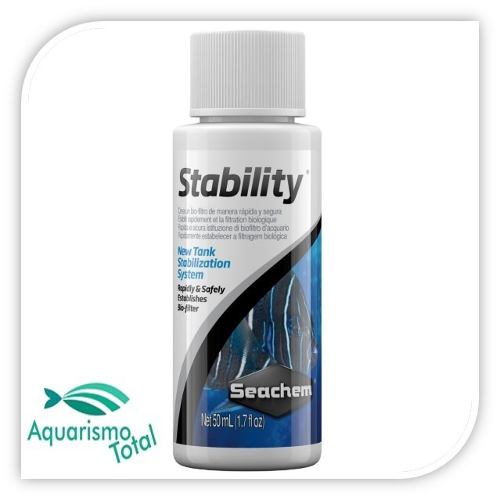 Seachem Stability 50ml Acelerador Biologico Agua Doce / Mar