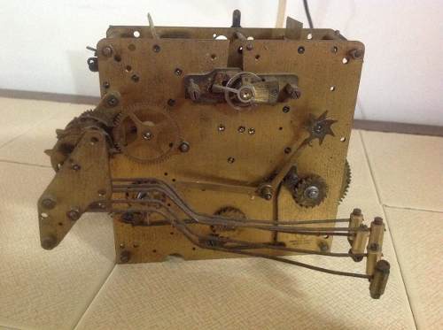 Máquina Relógio Carrilhão Vedette P/restauro (Velub)