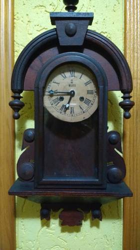 Relógio Antigo De Parede E Despertador Roger's