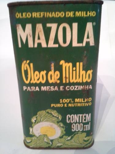 Antiga Lata De Milho Mazola