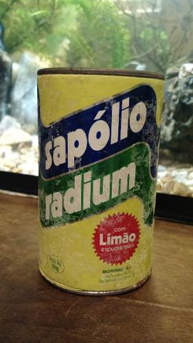 Antigo Sapólio Radium Com Limão
