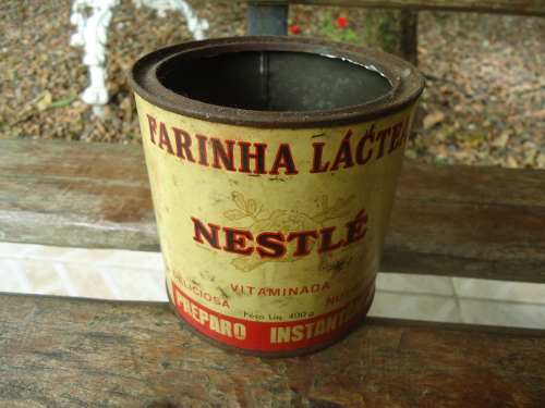 Lata Antiga Farinha Láctea Nestlé