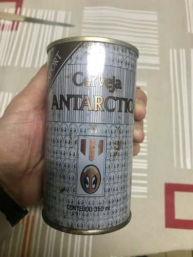 Lata De Cerveja Antarctica Antiga