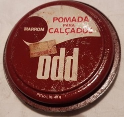 Odd Odd, Pomada Para Couros, Lata Original, No Estado De Uso