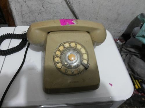 Antigo Telefone De Disco Siemens (Não Testado) Usado
