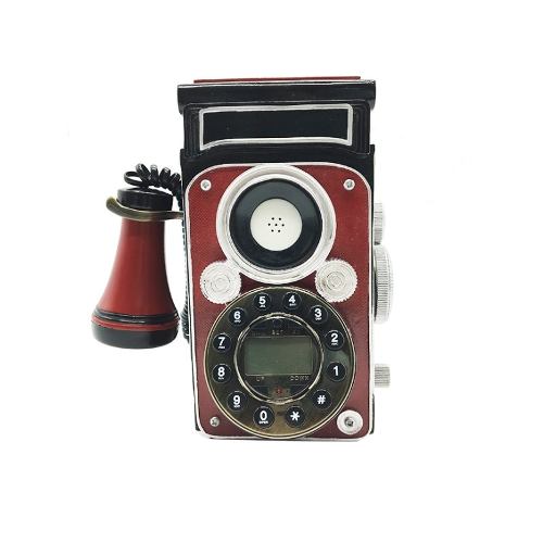 Telefone De Mesa Retrô/vintage Câmera Fotográfica