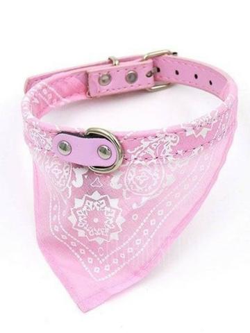 Coleira Triangular com bandana para Cachorro e Gato NOVA