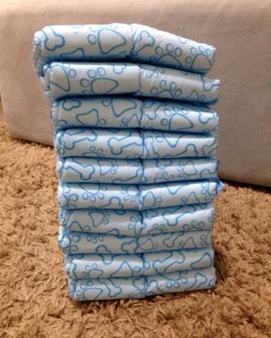 10 tapetes higiênicos para cães (60x80cm)