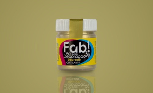 Brilho Comestível Pó Para Decoração Fab Todas As Cores!