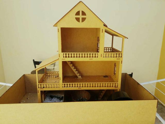 Casinha e acessórios