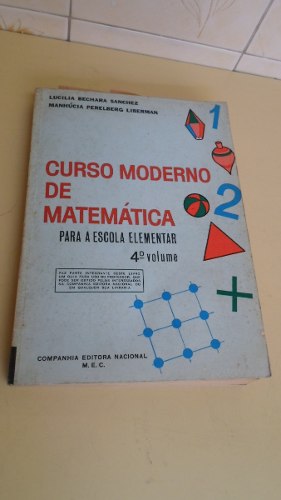 Curso Moderno De Matemática Para A Escola Elementar R$