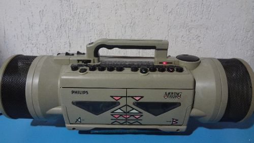 Rádio Gravador Philips Moving Sound - Boombox
