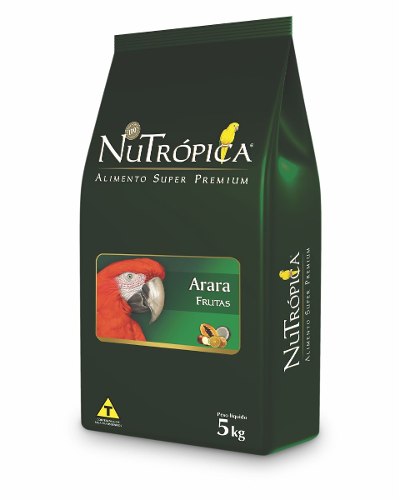 Ração Nutrópica Para Arara Sabor Frutas - 5kg