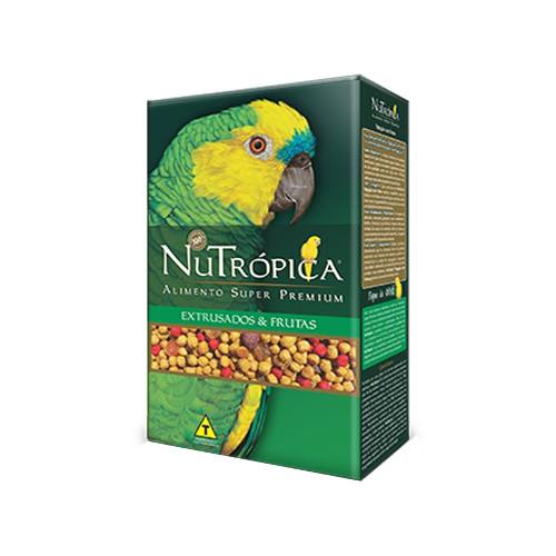 Ração Nutrópica Para Papagaio Sabor Frutas - 5kg
