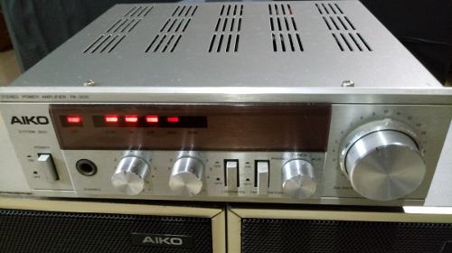 Amplificador Stereo Power Amplifier Aiko Pa- Ha