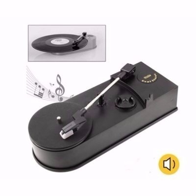 Toca Discos Vinil Lp Mp3 Usb Conversor Direto No Pen Drive