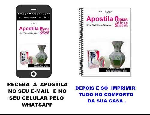 Apostila On-line Moldes Para Vasos