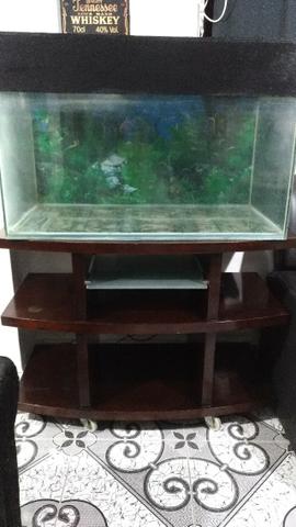 Aquário com móvel em perfeito estado!