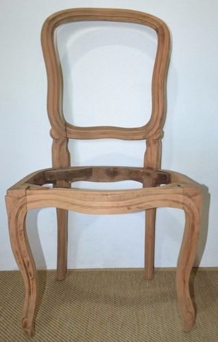 Cadeira Madeira Nobre/ Lei - Antiga- Luis Felipe