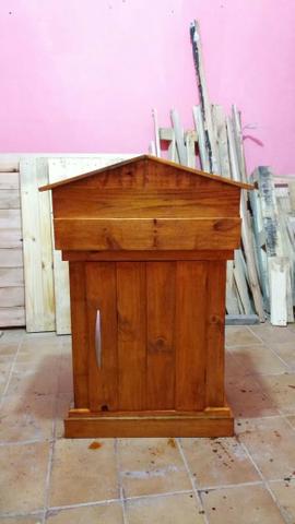 Móvel para aquário com tampa