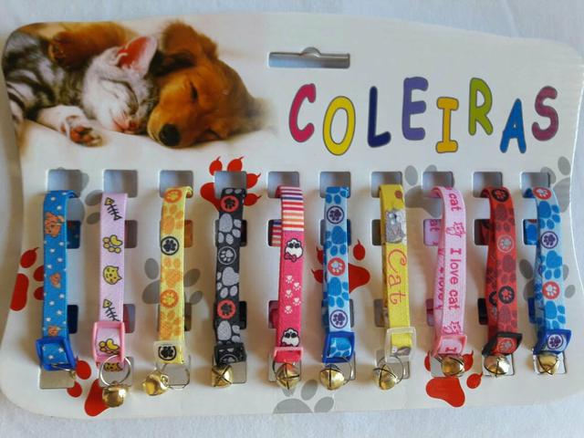 Coleiras p/ cães e gatos. (*atacado e varejo*)