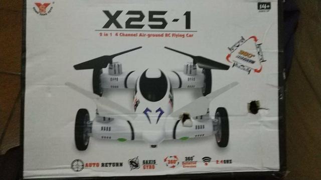 Drone x25 top com retorno automatico